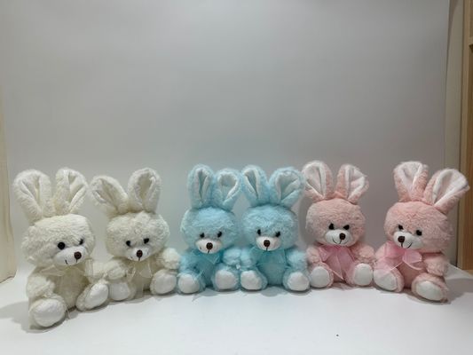 20CM 8“ Pasen Pluche Toy Bunny Rabbit Stuffed Animal met vlinderdas