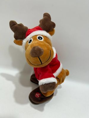 Singing Dancing Reindeer W/X'mas hoed vakantie