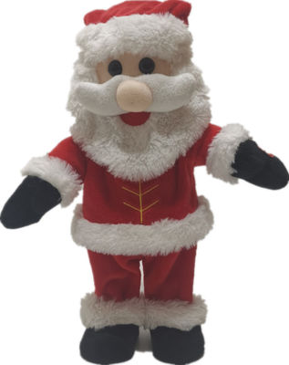 36cm 14.17in het Lopen Zingende en Dansende Santa Claus Musical Toy-SGS