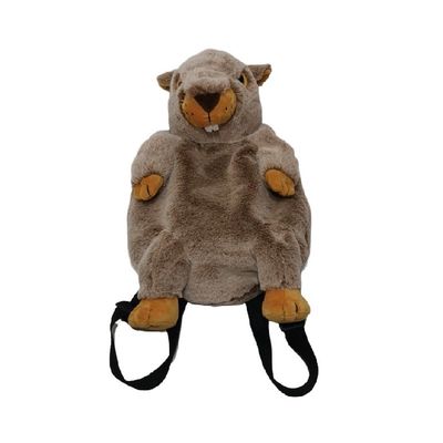 35cm Marmot Gevuld Toy Backpack Memorial Gift Realistic