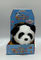 Heet-verkoopt het Lopen Panda met Kabel die de Fabriek van Pluchetoy cute soft toy BSCI trekken