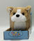 Heet-verkoopt het Lopen Chihuahua met Kabel die de Fabriek van Pluchetoy cute dog toy BSCI trekken
