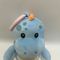 Stroller speelgoed met ratel Blauwe Stegosaurus voor kinderen Baby Plush speelgoed BSCI Factory
