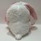 35cm 14&quot; Roze&amp; Wit Paasfeest Plush Toy Bunny Konijn Stuffed Animal in aardbeien