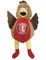 0.4M 15.75in Bruine Rode Herinnering Vriendschappelijk Toy Charlton Athletic Mascot For Child