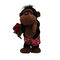 De Pluchespeelgoed van de valentijnskaartendag het Zingen Dansend Verdraaiend Gorilla With nam toe