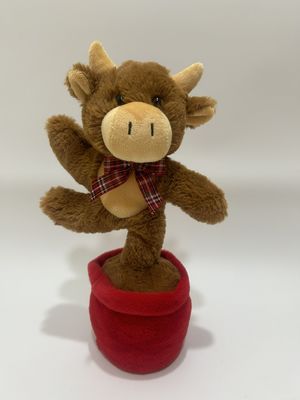 Zingen en dansen Highland koe