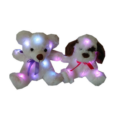 0.2M 0.66ft dragen de Gevulde Dieren Teddy Bear With Led Lights 2 Asstd-Hond en