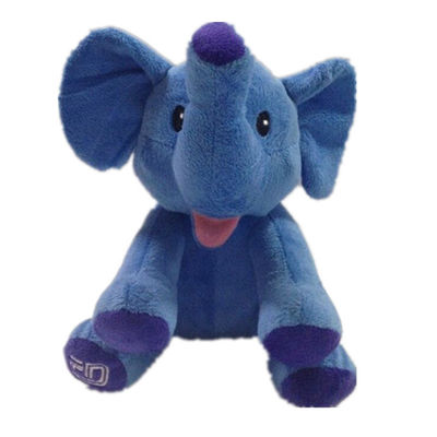 20 cm-OEM Promotiepluchetoy animated elephant gift premiums Gevuld Stuk speelgoed