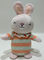 Pasen Bunny Talking Rabbit Repeats What zegt u Robotpluche Gevuld Dierlijk Interactief Elektronisch Huisdier, het Dansen en Shak