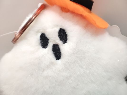 Halloween witte spook rugzak hangende schattig pop sleutelhanger