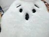 Gezellige witte spook schooltas charmante schattig pluis pop sleutelhanger
