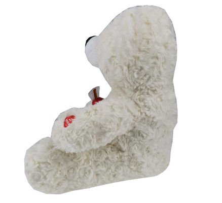 Hot-Selling Light Up LED Gevulde Dier Kleurrijke Glowing Plush Teddy Bear Projectie Licht Lullaby Plush Teddy Bear