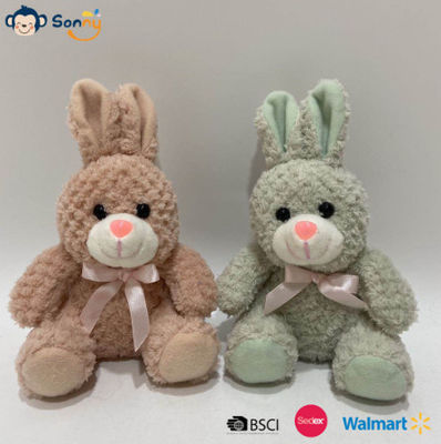 2 kleuren Groothandel Nieuwe mode Dier Konijn Plush Speelgoed Gevulde konijn