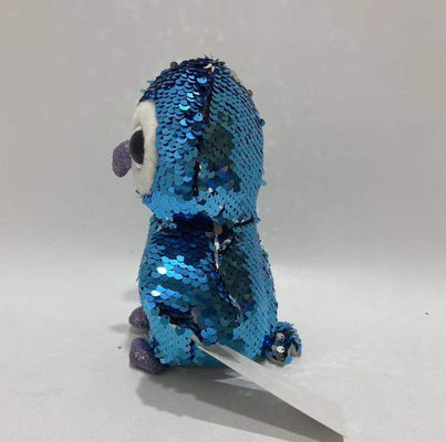 Hot-Selling Voice Recording & Herhaling Plush Flip Sequin Penguin Toy