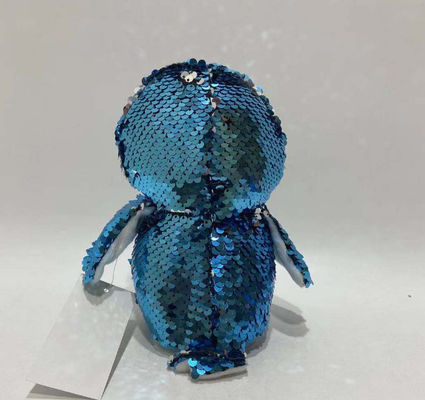 Hot-Selling Voice Recording & Herhaling Plush Flip Sequin Penguin Toy