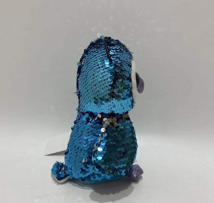 Hot-Selling Voice Recording & Herhaling Plush Flip Sequin Penguin Toy