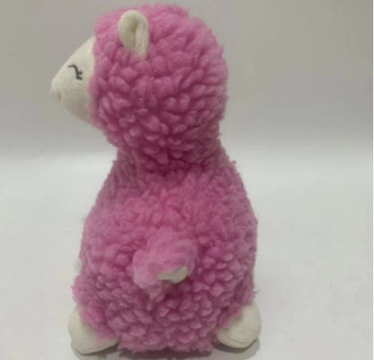 Custom Logo Recording And Repeating Plush Animated Animal Baby Toy Gevulde Llama Toy