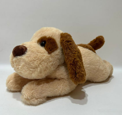 Wollige en comfortabele pluis speelgoed puppy met verlichting muziek functie