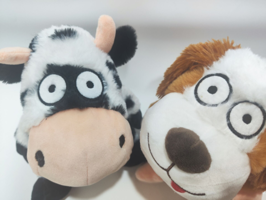 3ASSD Lacht hard maakt rare geluiden en wiebelt lichaam gevulde gekke dieren pluis speelgoed grappig speelgoed