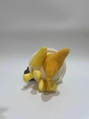 7 stuks diverse gefrituurde vis en chips pluche speelgoed, schattige voedsel knuffels voor kinderen en huisdecoratie