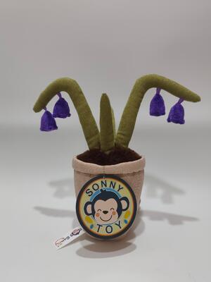 Bulebell Opname Knuffel Gemaakt van Pluche Materiaal en 100% PP Katoen