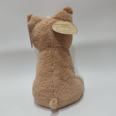 Verwarmde Zachte Pluche Hond Met Klei Bonen Zakje Binnenin