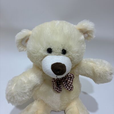 Handjes klappen teddybeer pluis met muziek