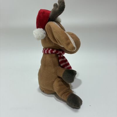 Kerstschuddende oren herinnering knuffel met muziek