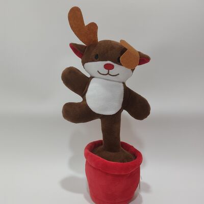 Zingen en dansen Kerstserie Kerstman Peperbrood Man Kerstboom Pinguïns Eland