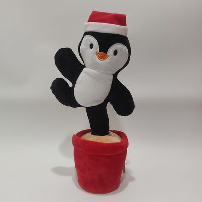 Zingen en dansen Kerstserie Kerstman Peperbrood Man Kerstboom Pinguïns Eland