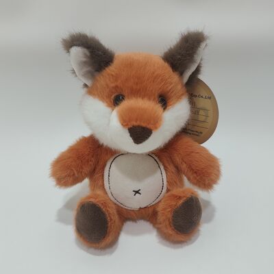 Zacht en knuffelend sprekende vos, pluizige stofferij te koop