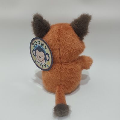 Zacht en knuffelend sprekende vos, pluizige stofferij te koop