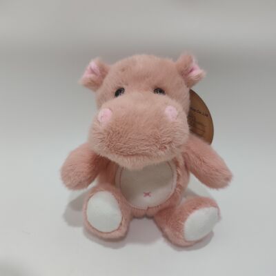 Zacht en knuffelig pratend nijlpaard pluche knuffeldier te koop