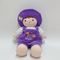 Het gevulde Zachte Leuke Doll Aanbiddelijke Meisje van Pluchetoy customized doll for baby