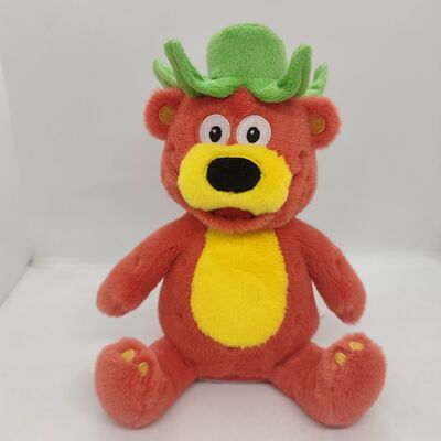 Registratie en herhaling Links en rechts bewegen aardbeienbeer